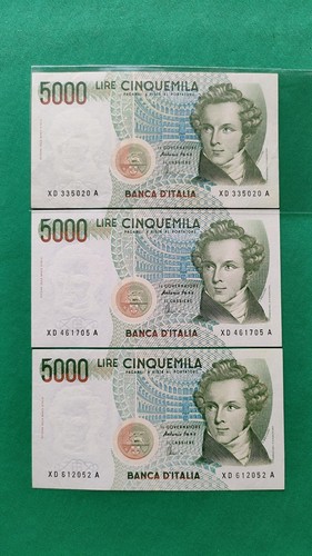 5000 lire repubblica - lire,