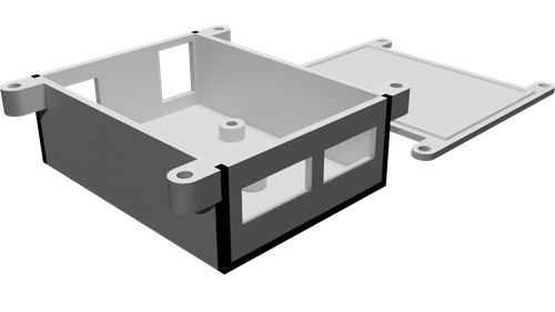 Custodia lm2596 convertitore - lm2596,