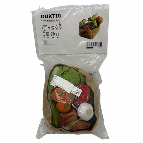 Peluche cesto verdure ikea - peluche,