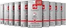 ?️ ILLY Caffè 100 Capsule Compatibili Nespresso in Alluminio LUNGO 100% Arabica