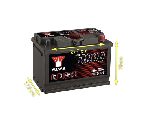Batteria auto yuasa ybx3096 - yuasa,