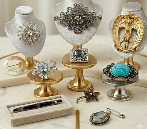 Lotto pezzi vintage spille - pezzi,