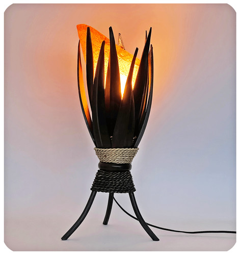Piantana lampada banana - lampada,