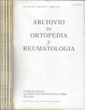 Archivio di ortopedia e