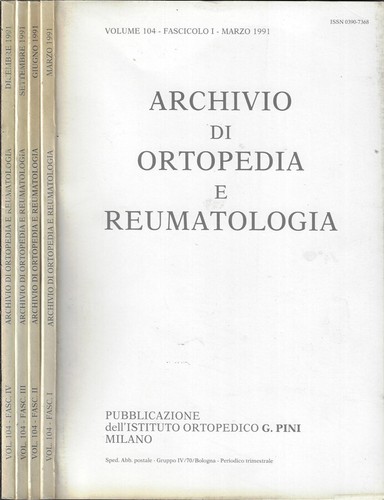 Archivio ortopedia e - archivio, di