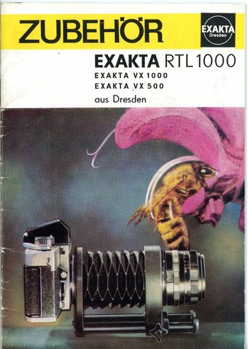 Brochure accessori exakta - accessori,