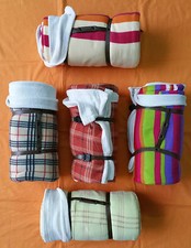 COPERTA PLAID IN PILE CALDA E MORBIDA INVERNALE PER LETTO SINGOLO 160X210CM 