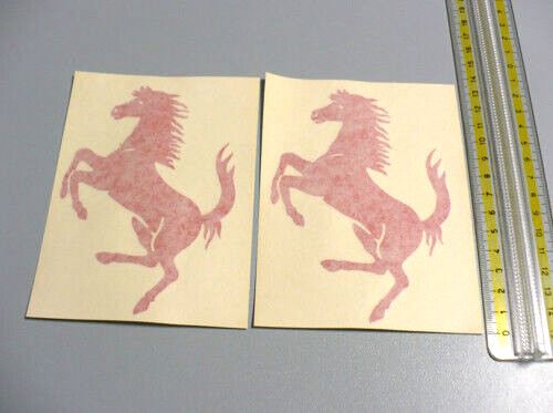 Coppia adesivi cavallino - coppia,