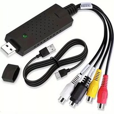 Scheda di acquisizione video USB Easy Cap VHS VCR Mini DV Hi8 DVD a convertitore digitale RCA