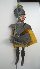 PALADINO PUPO SICILIANO BRUNITO RILIEVO RASO GIALLO CM 70 RINALDO ANNI '60