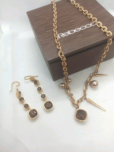 Collana orecchini rebecca - e,