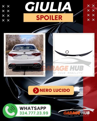 Spoiler posteriore per alfa - spoiler,