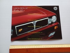 Lancia Delta CAT HF Turbo - 1600 i.e. 1992 depliant italiano originale