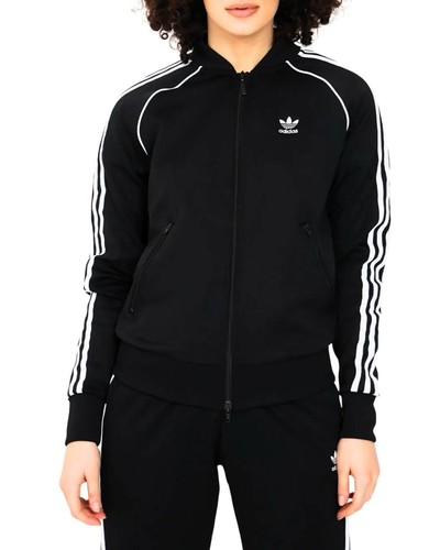 Felpa bomber adidas con zip - con,