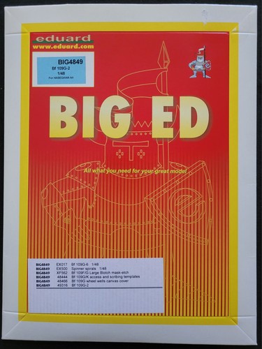 Eduard biged 109g 2 - biged, 109g-2