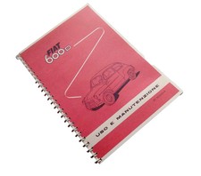 Fiat 600D - Manuale Uso e Manutenzione - 28a Edizione - II 1963