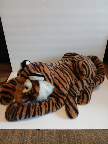 Peluche folkmanis tiger puppet - peluche,