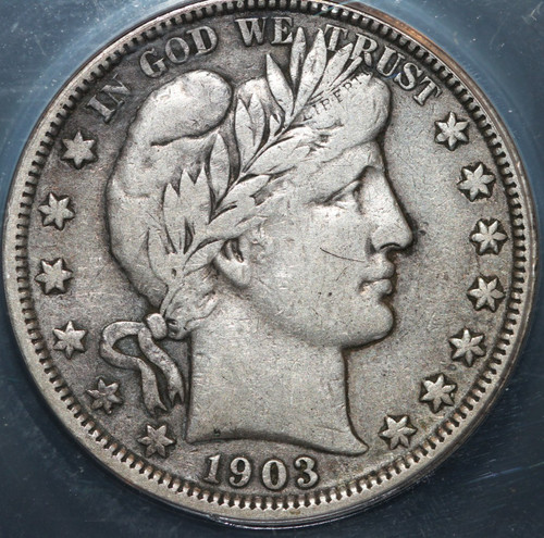 Mezzo dollaro barbiere 1903 - mezzo, da