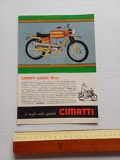 Cimatti 50 Cross depliant ITALIANO anni 60 originale