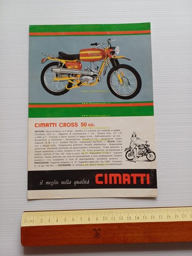 Cimatti cross depliant - 50,
