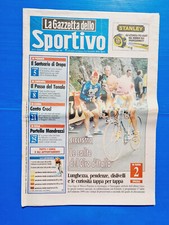 LA GAZZETTA DELLO SPORTIVO 14 MAGGIO 1999 MARCO PANTANI-SALITE GIRO D'ITALIA