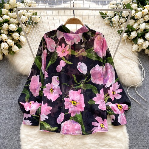 Donna maglia floreale - donna,