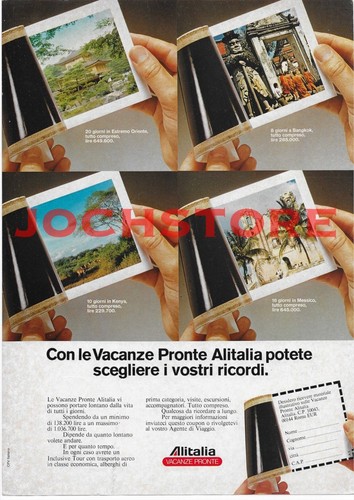 Pubblicità alitalia vacanze - alitalia,