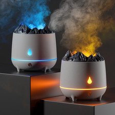 New Volcano Humidifier Flaming Mountain Aromatherapy Machine Volcano Diffuser Ho