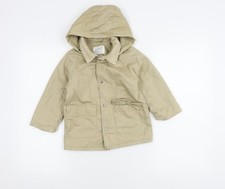 Cappotto parka beige Zara