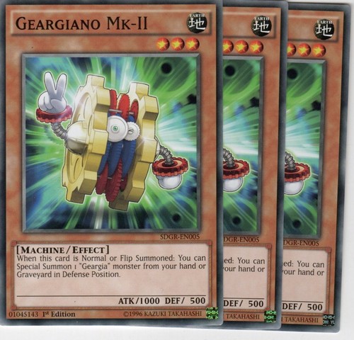 Yugioh geargiano ii - 3x,