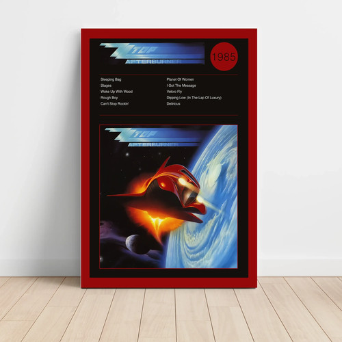 Zztop afterburner fine art - zztop,