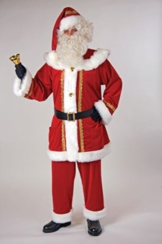Tuta babbo natale deluxe - babbo,