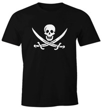 T-shirt uomo pirata teschio