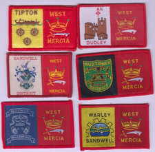 Boy Scout Double Badges from