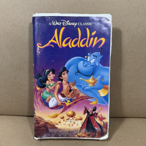 Aladdin vhs 1993 animated - vhs,