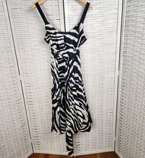 Abito Zara Basic Zebra Nero