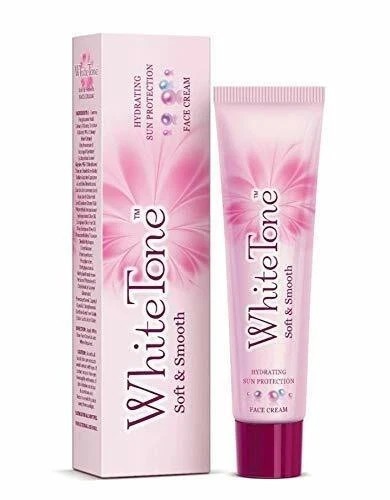 Crema viso tono bianco morbida - crema,