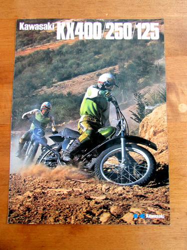 Brochure kawasaki 1975 - mx,