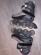 DECATHLON pattini in Linea Blu Grigi N’38