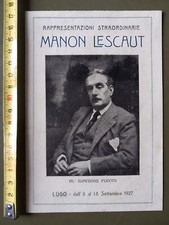 M.° Giacomo Puccini - Manon
