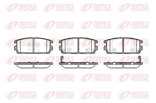 Remsa 0877 set - remsa, pastiglie