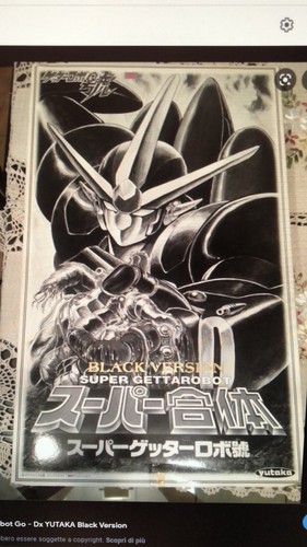 Getter robot black - black, versione