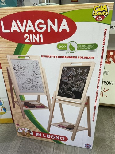 Lavagna grande in legno - grande,