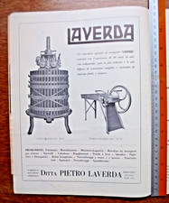 Advertising LAVERDA hydraulic