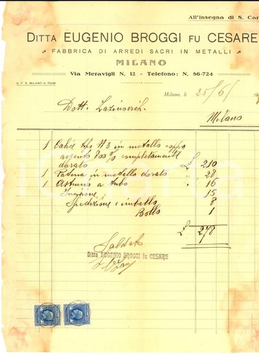 1937 milano via meravigli - meravigli, 12