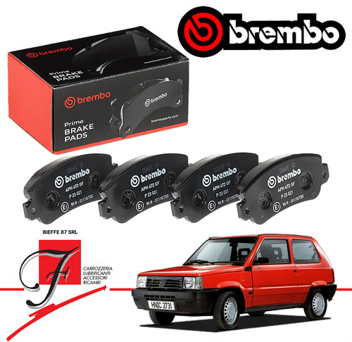 Pastiglie brembo fiat - brembo, panda