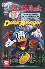 Donald Duck 372 Paperinik Origini prima apparizione USA Duck Avenger IDW Ottimo+
