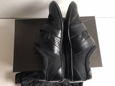 Gucci Scarpe Sneaker 36 Donna/unisex Pelle-tela Logo Strap. ORIGINALI Bellissime