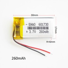 Batteria ricaricabile Lipo 3,7