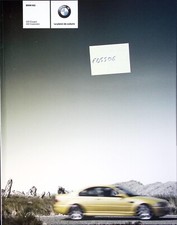 ED5506 Brochure Catalogue BMW M3 Coupé  Cabrio E46 01/04 French Français France